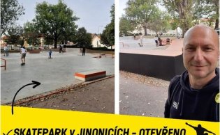SKATEPARK V JINONICÍCH JE OPRAVENÝ